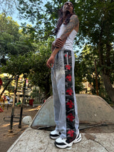 Synth Hazard Joggers Grey