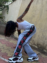 Synth Hazard Joggers Grey