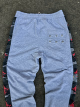 Synth Hazard Joggers Grey
