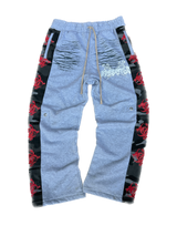 Synth Hazard Joggers Grey