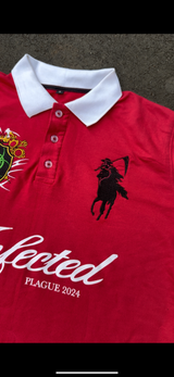 Plagued Polo Dark pink