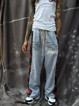 Synth Hazard Joggers Grey
