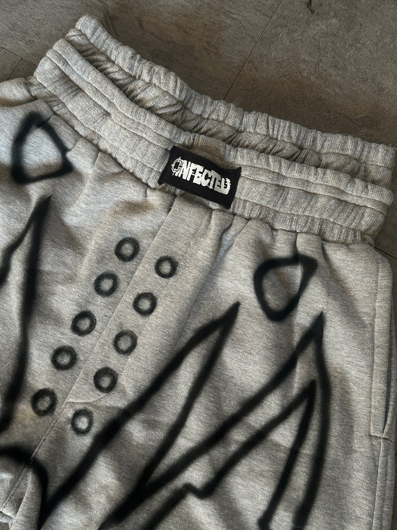 Racer Jorts - Custom Air Brushed