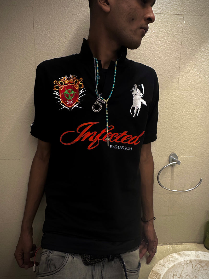 Plagued Polo Black 1