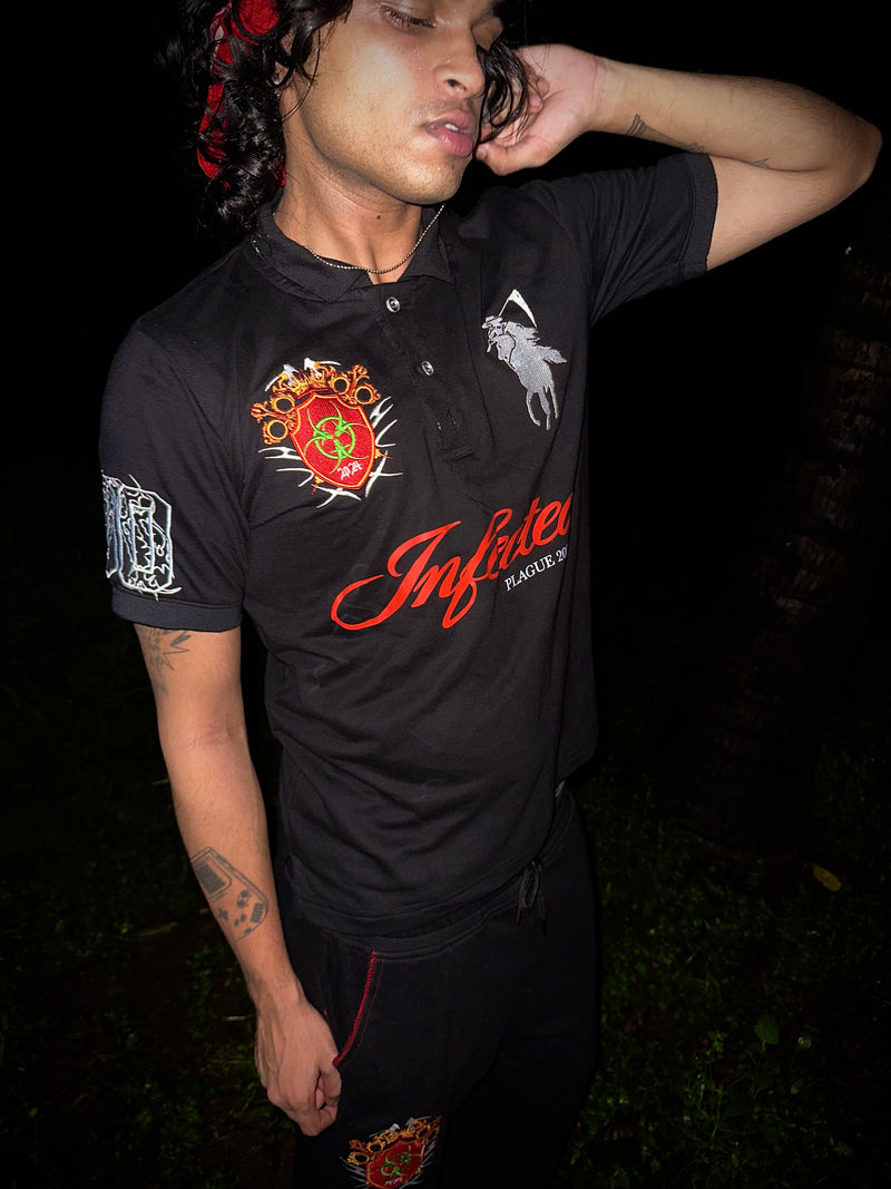 Plagued Polo Black 1