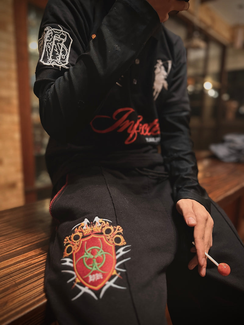 PLAGUE SET {Polo+Joggers}