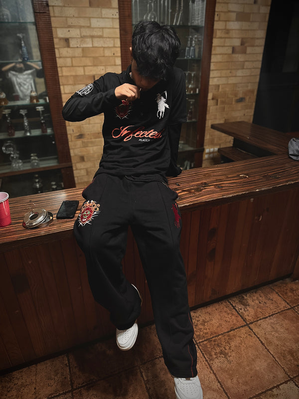 PLAGUE SET {Polo+Joggers}