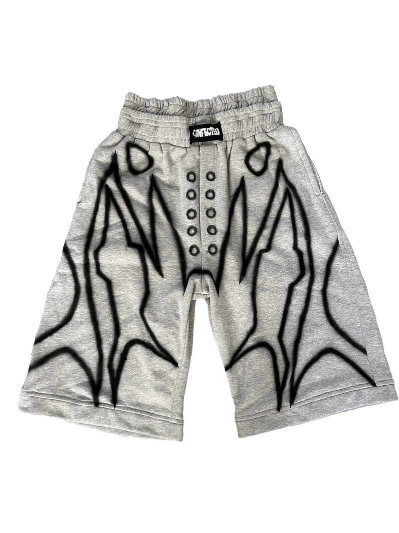 Racer Jorts - Custom Air Brushed